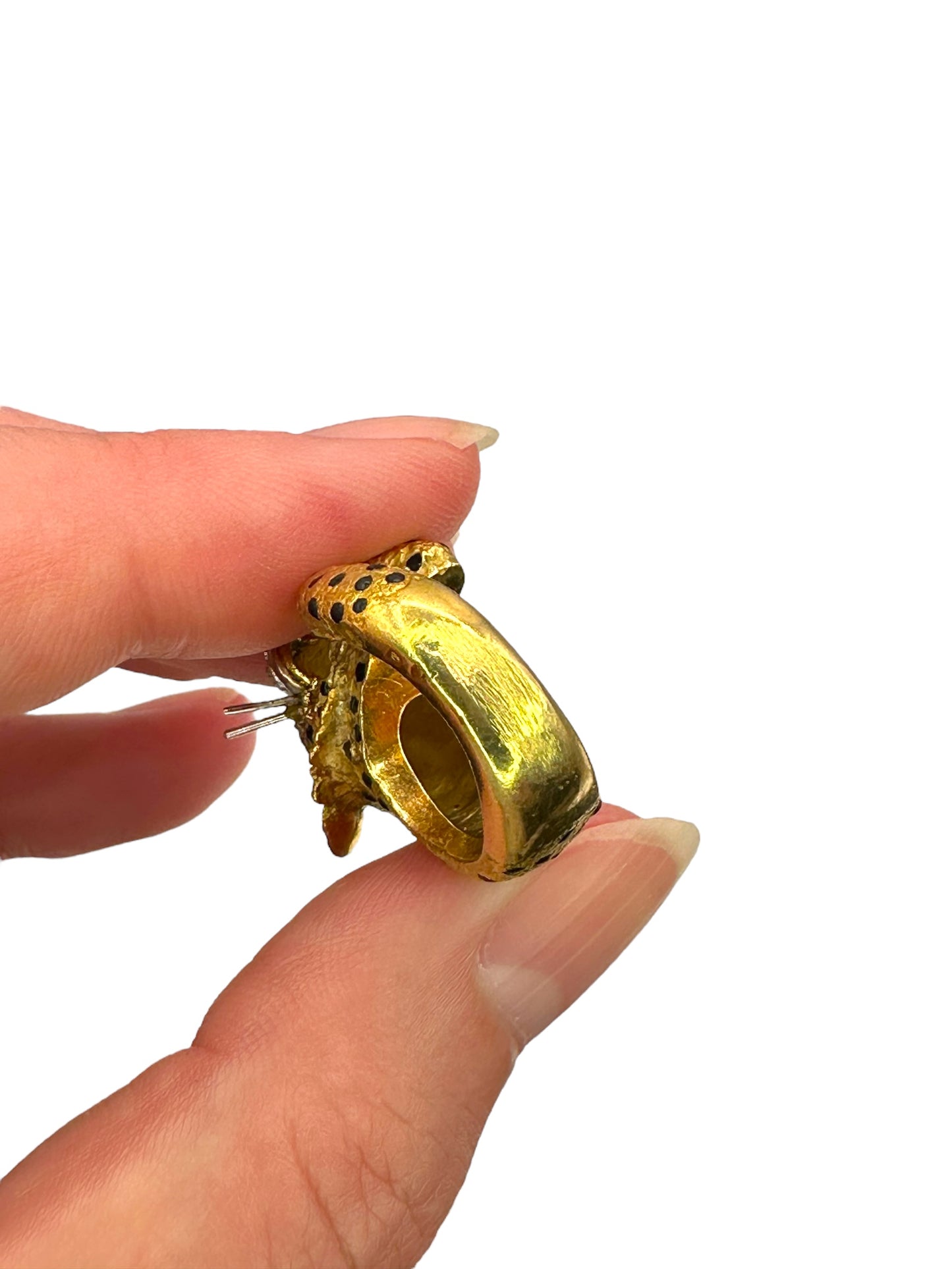 18k Diamond Cheetah Ring
