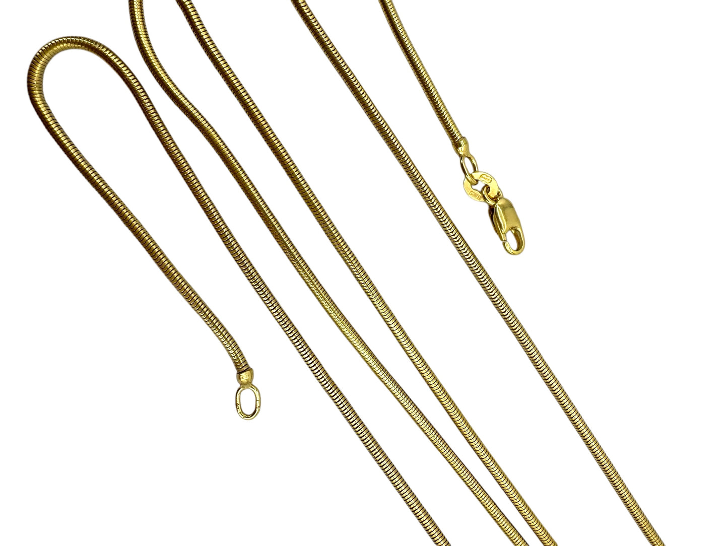 14k Uno a Erre Snake Chain