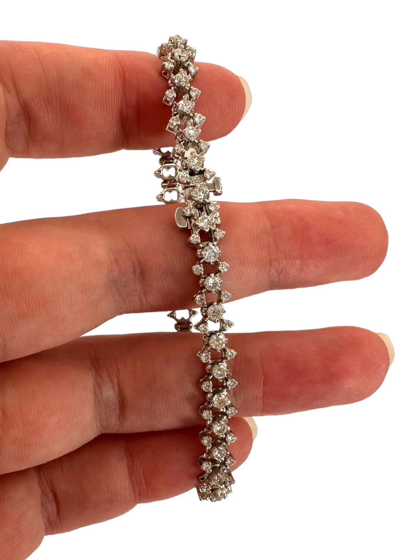 14k Delicate Diamond Bracelet
