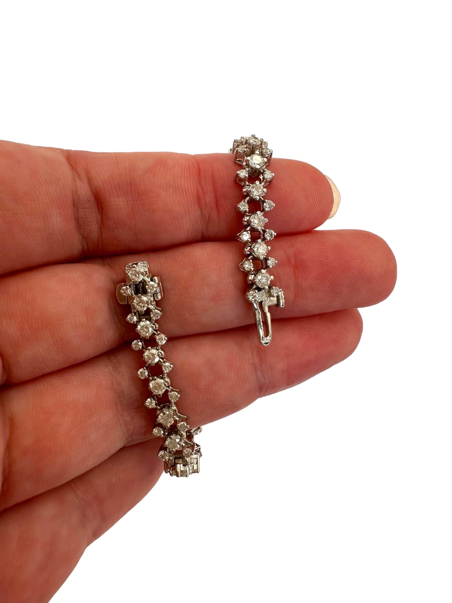 14k Delicate Diamond Bracelet