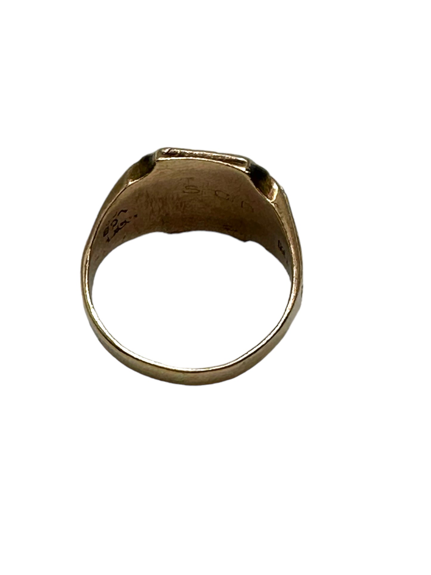 10k Art Deco Signet Ring