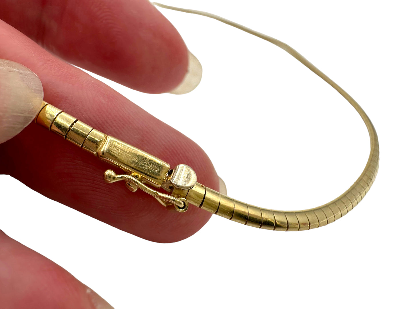 14k Diamond Front Necklace