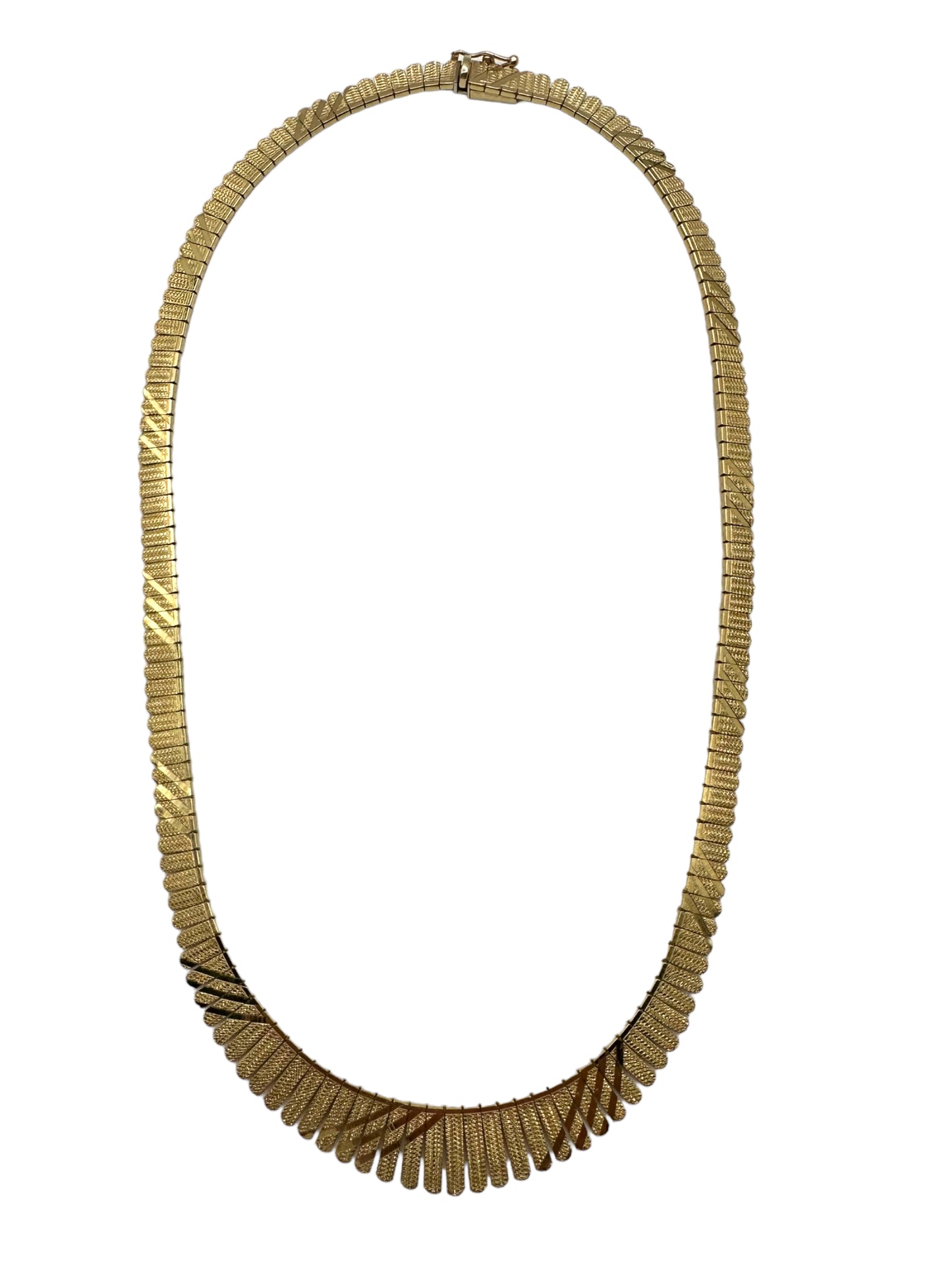 14k Cleopatra Collar Necklace