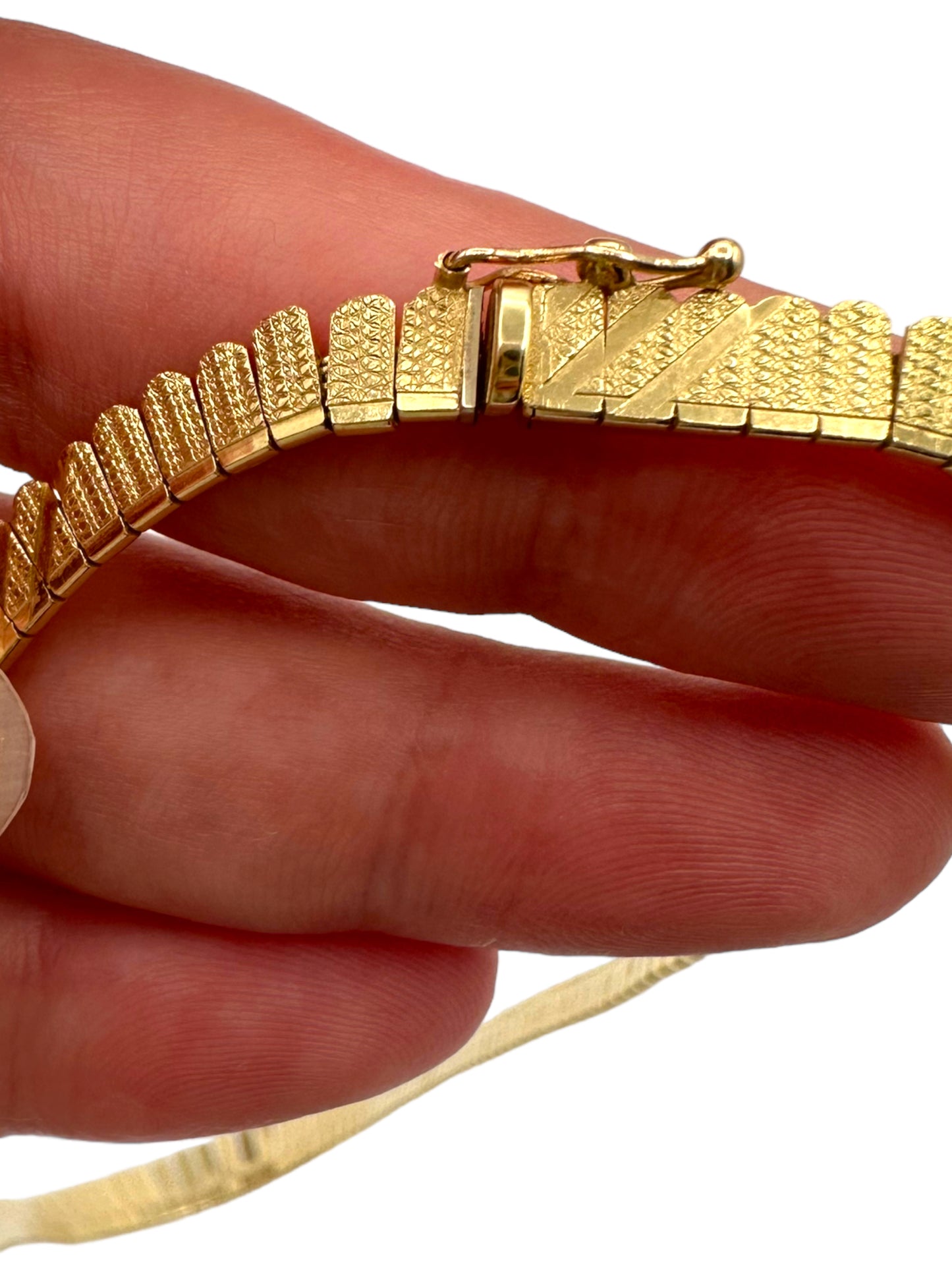 14k Cleopatra Collar Necklace