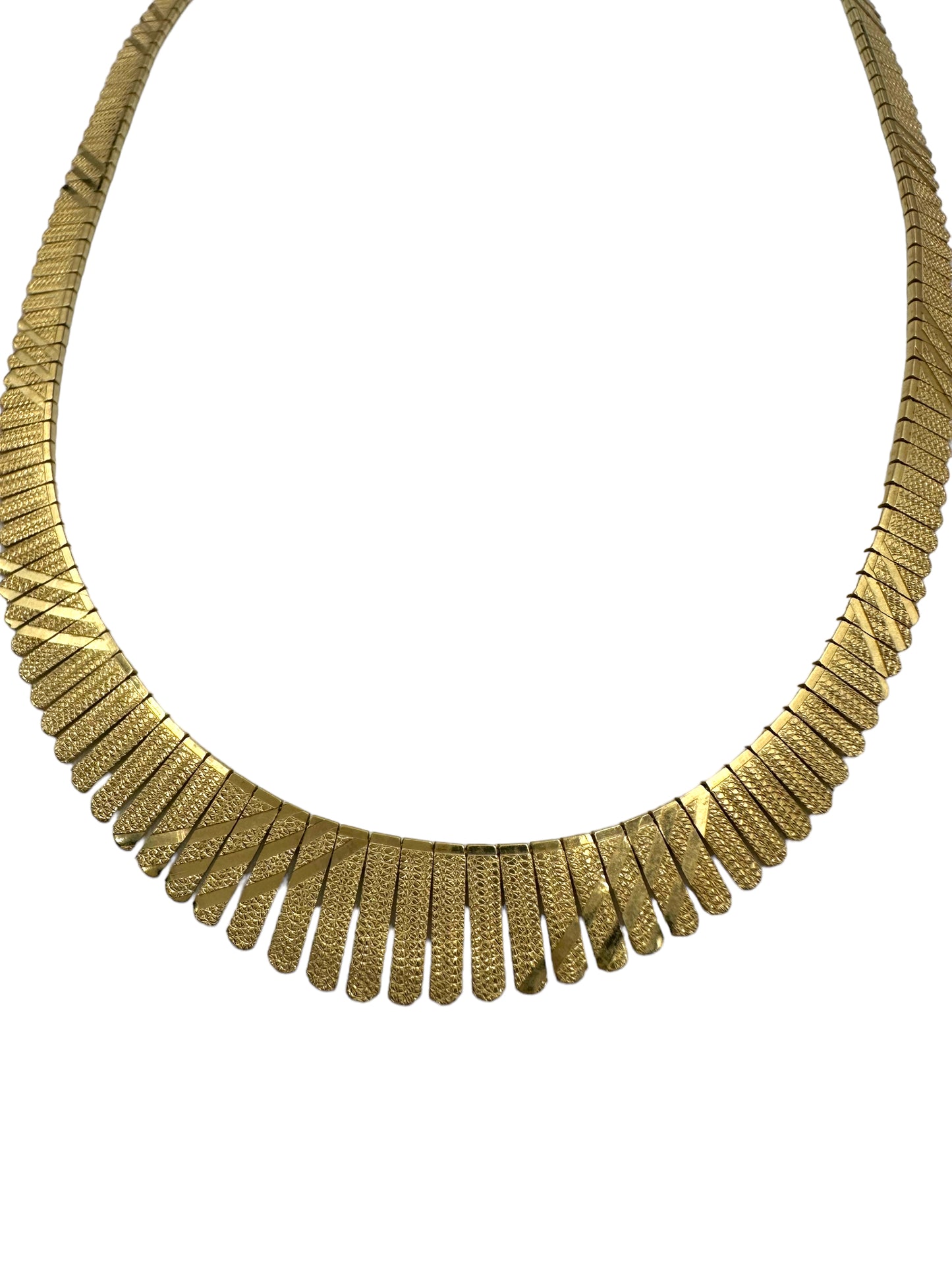 14k Cleopatra Collar Necklace
