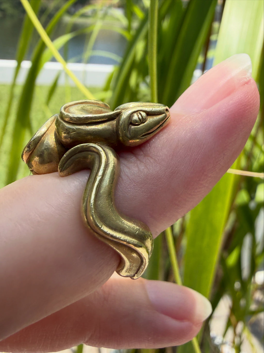 18k Kieselstein-Cord Snake Ring