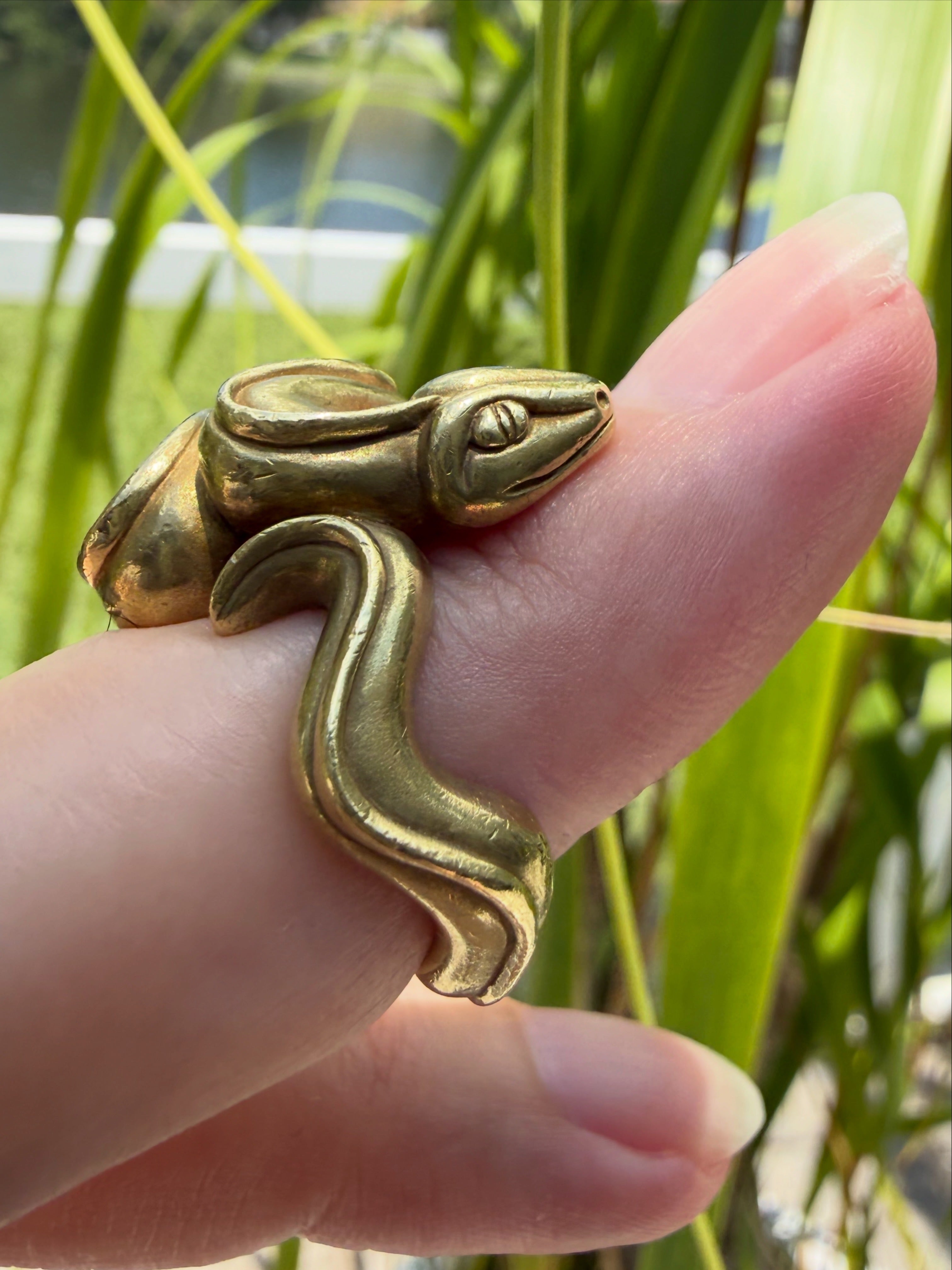 18k Kieselstein-Cord Snake Ring