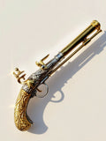 14k/ Silver Flintlock Pendant