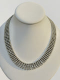 14k Diamond Fringe Collar Necklace