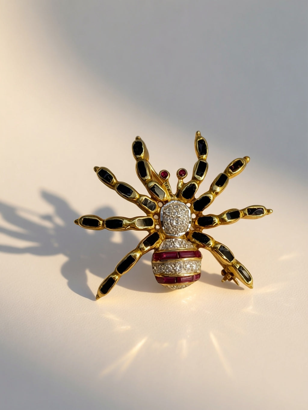 14k Tarantula Brooch