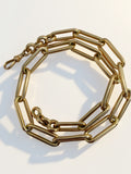 14k Watch Chain Paperclip Link