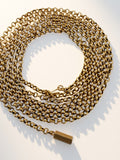 14k Antique Rolo Chain Necklace
