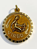 18k Virgo Pendant
