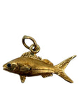 14k Snapper Fish Pendant