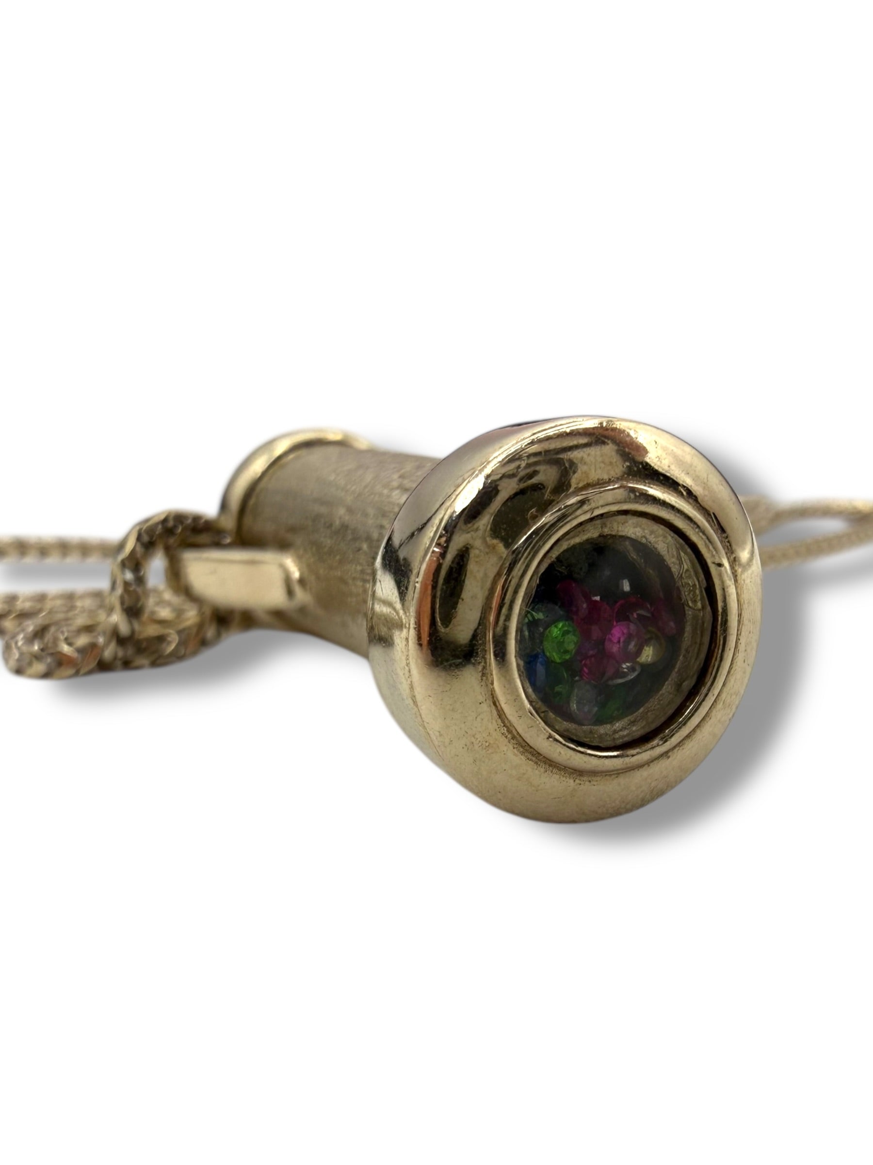 14k Kaleidoscope Pendant Necklace
