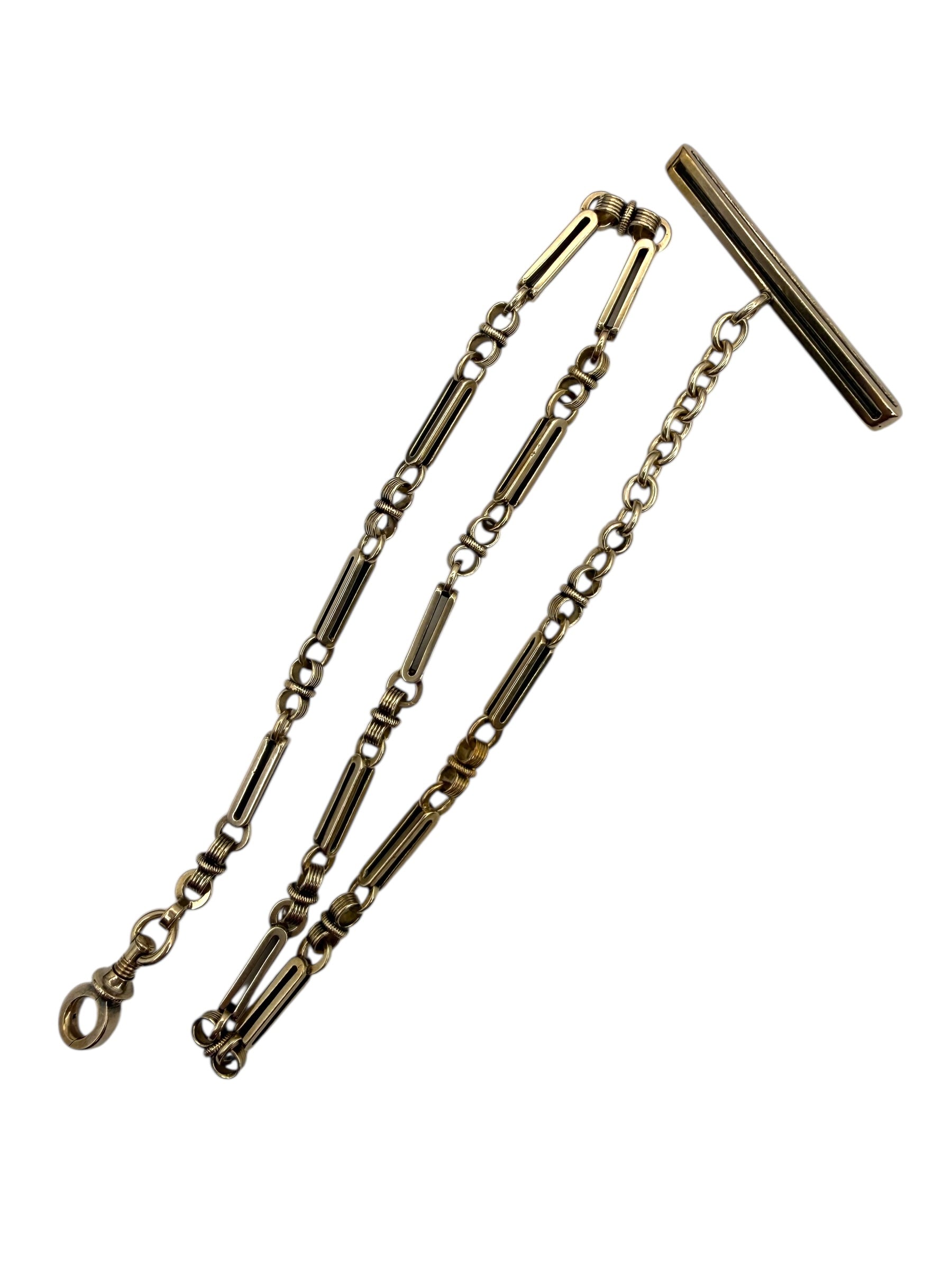 14k Antique Watch Chain