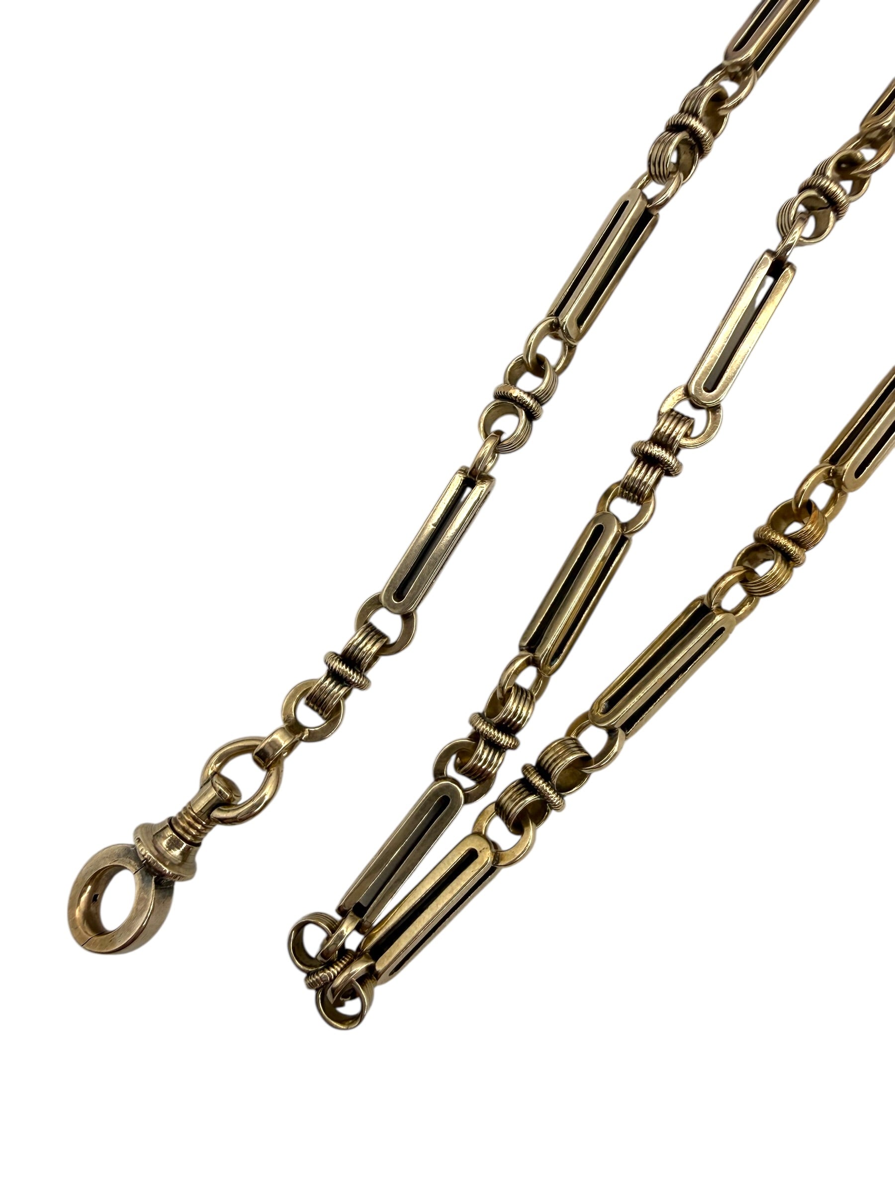 14k Antique Watch Chain