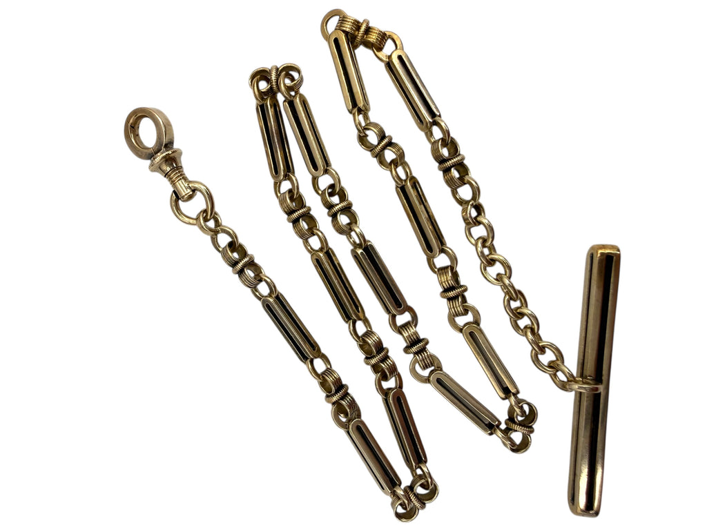 14k Antique Watch Chain