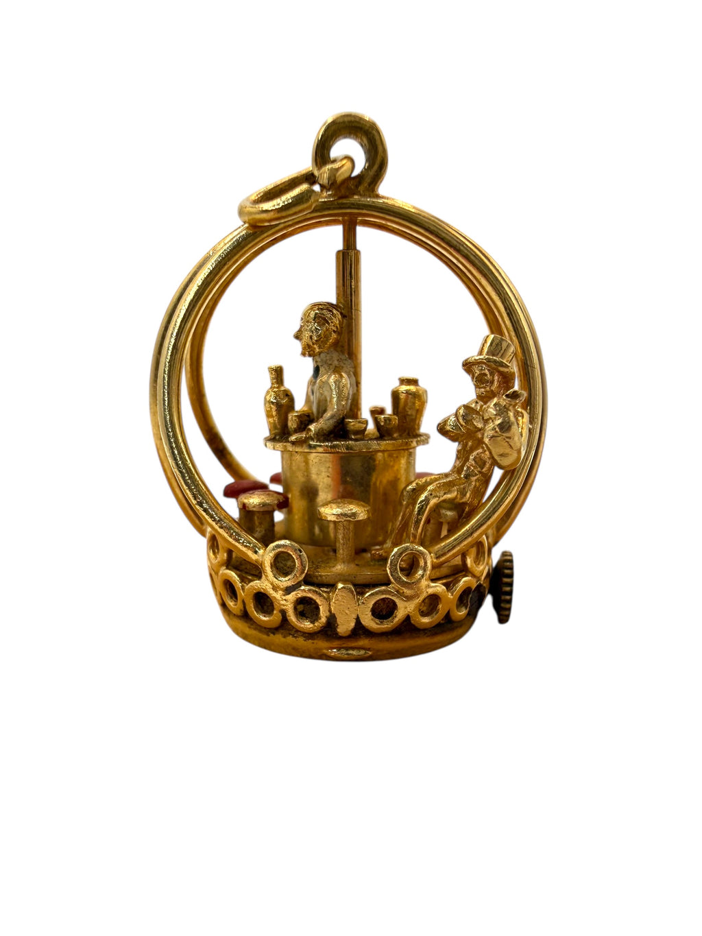 14k Dankner Revolving Bar Charm