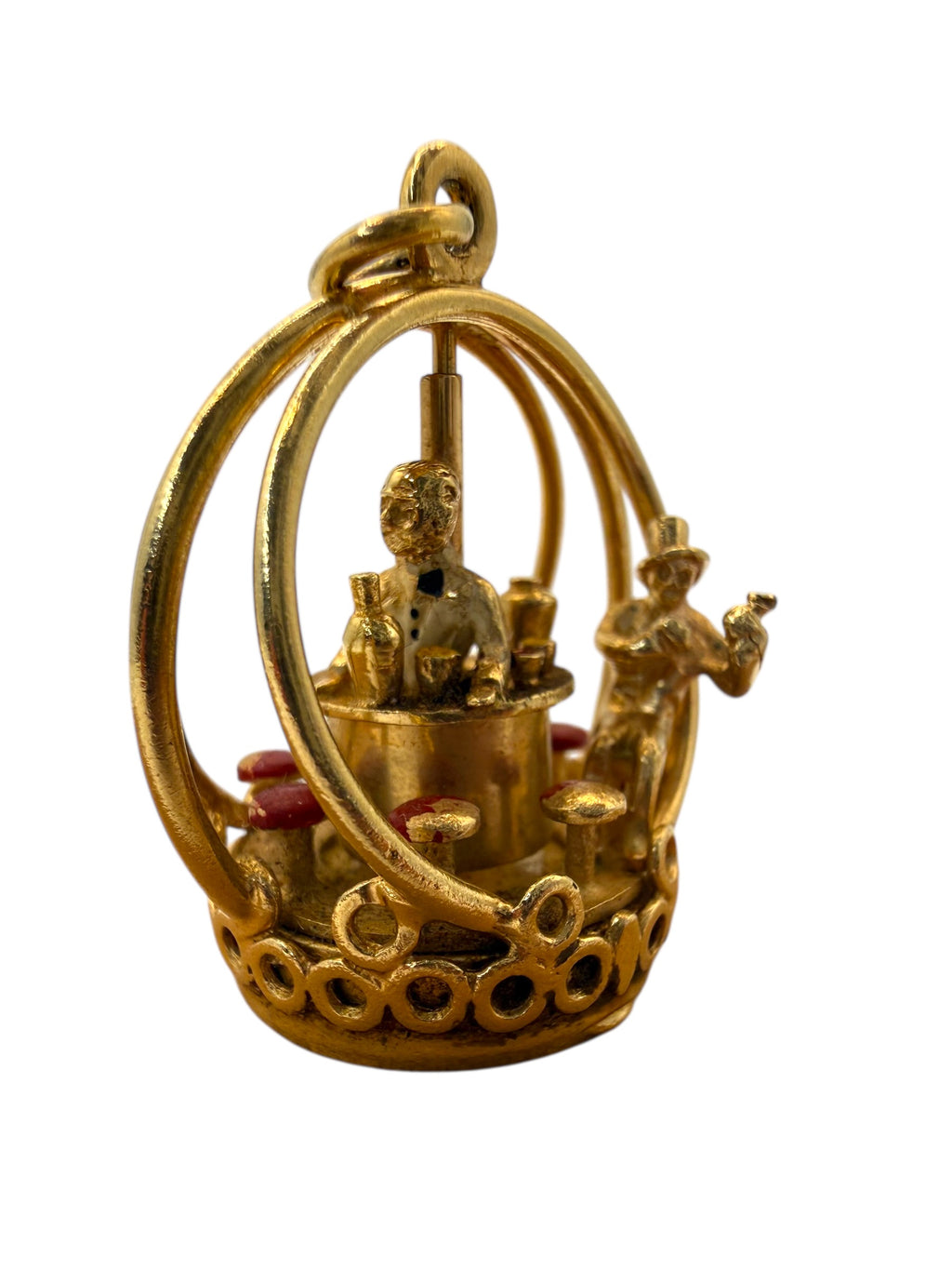 14k Dankner Revolving Bar Charm