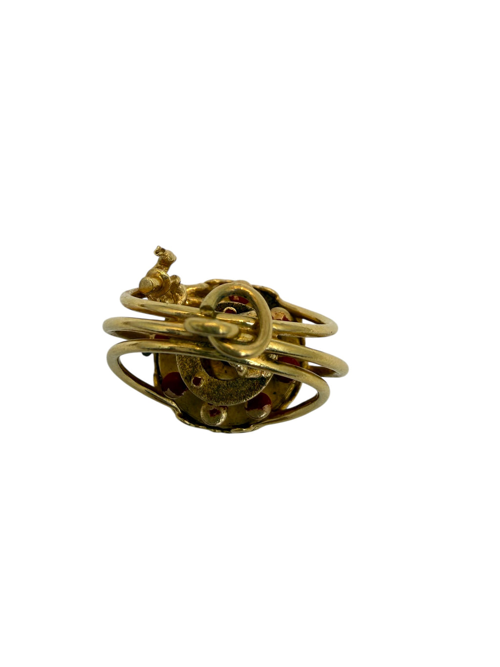 14k Dankner Revolving Bar Charm