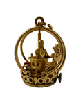 14k Dankner Revolving Bar Charm