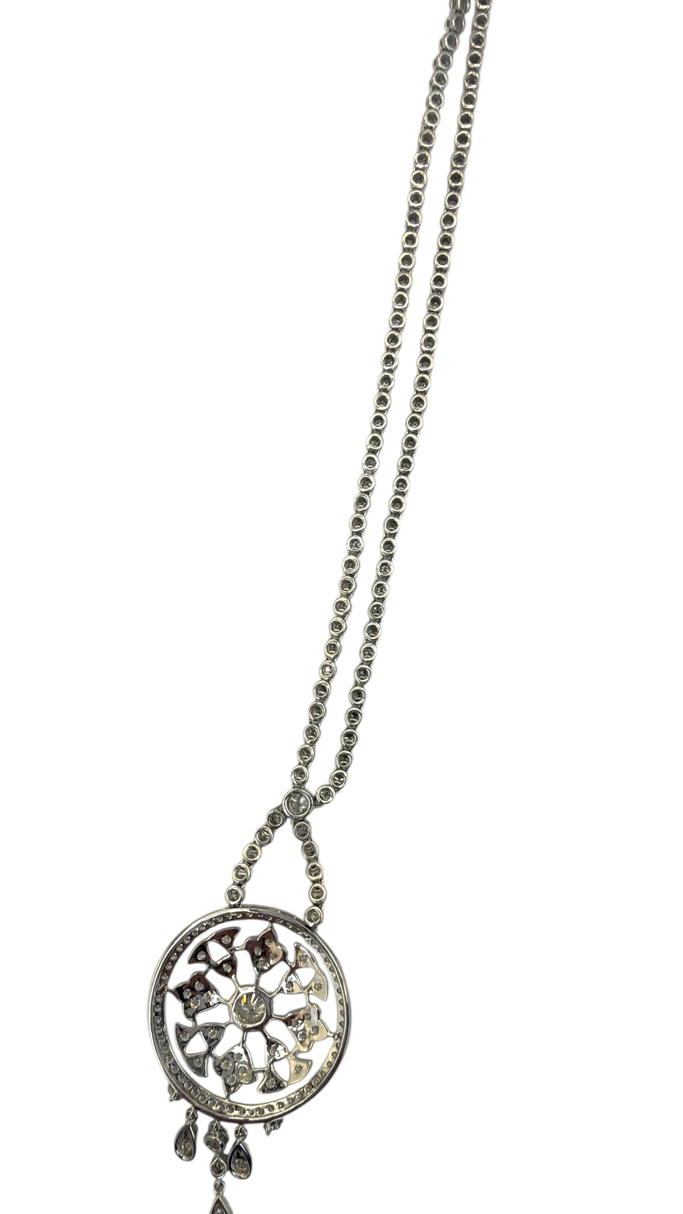 18k Diamond Pendant Necklace