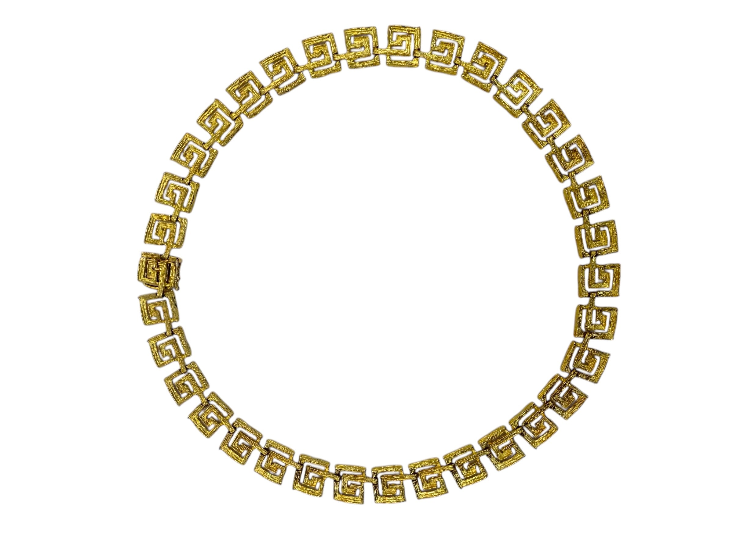 14k Greek Key Necklace