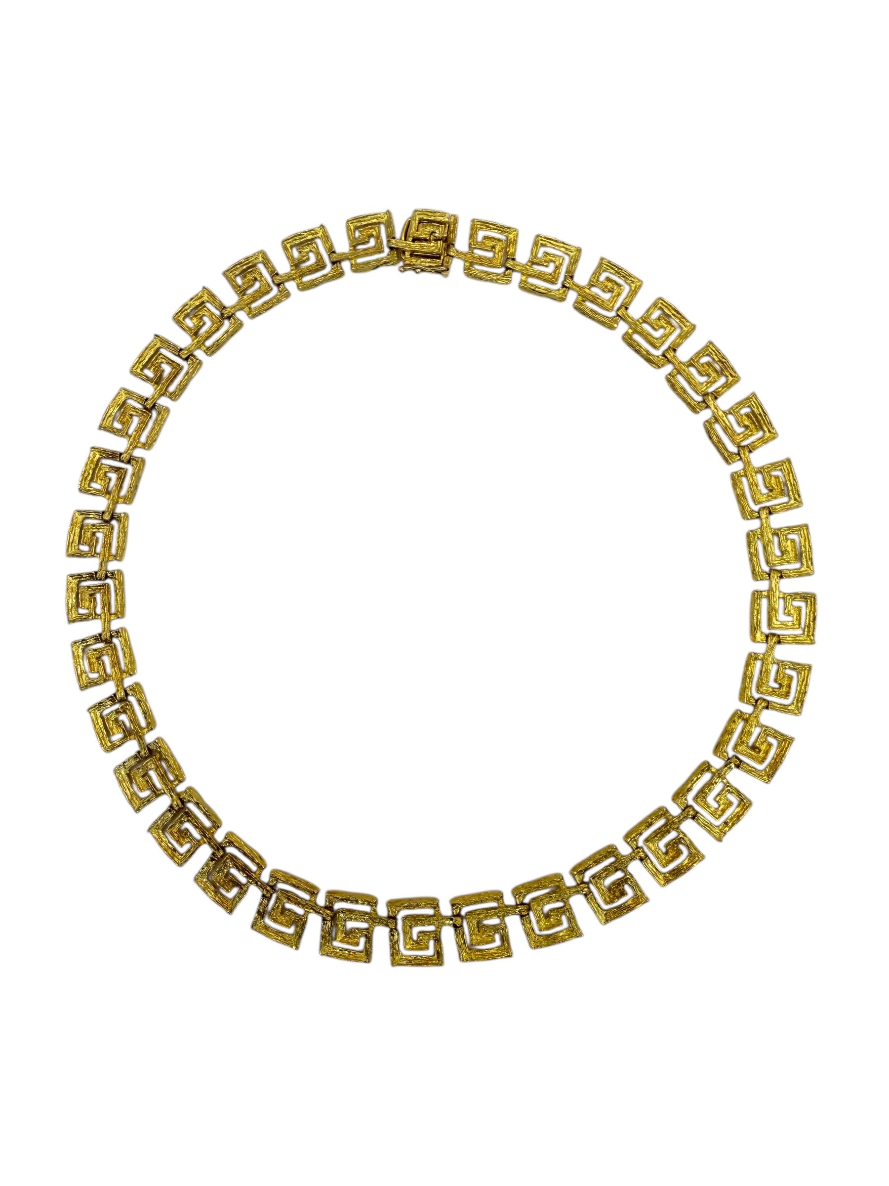 14k Greek Key Necklace