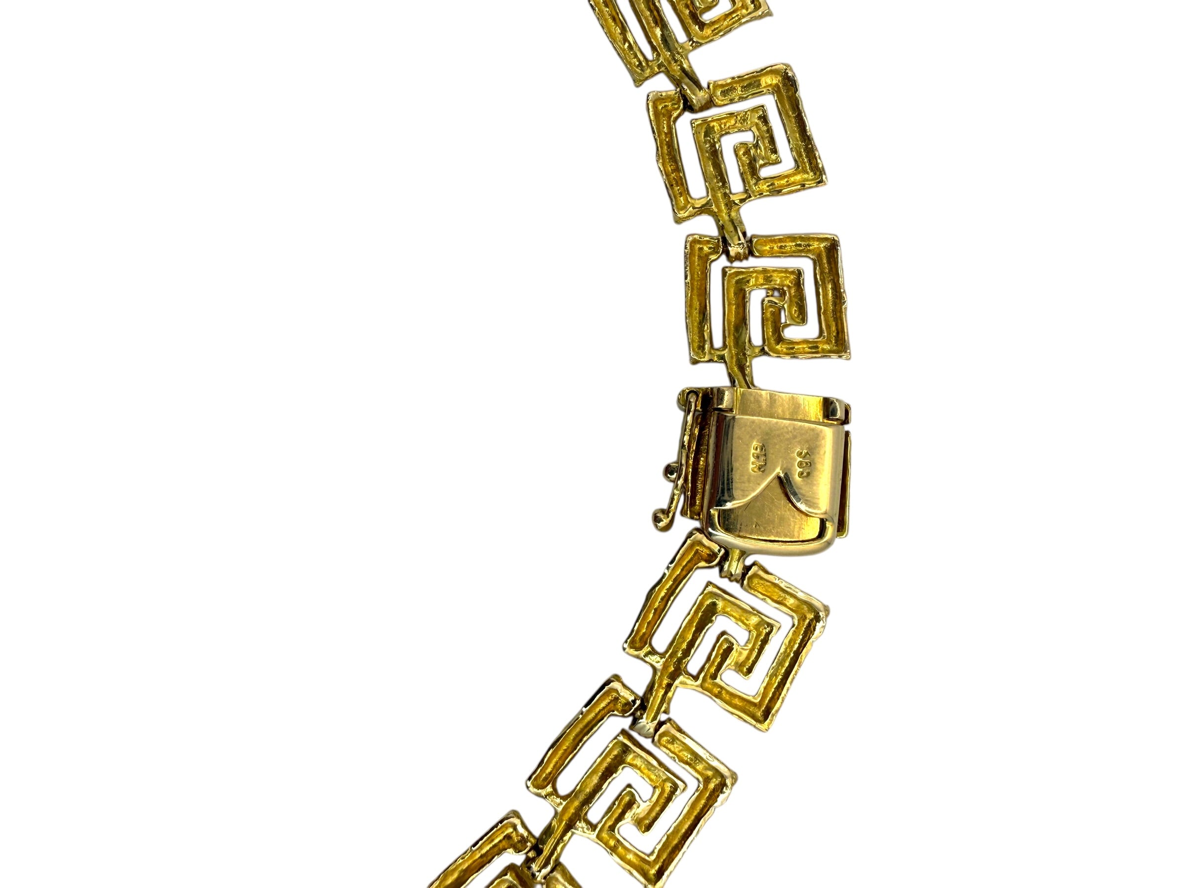 14k Greek Key Necklace