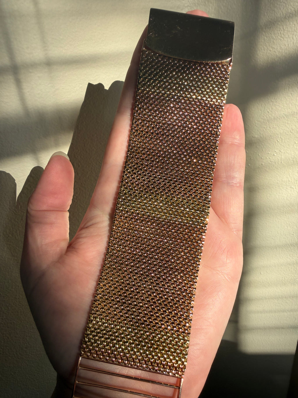 18k Mesh Buckle Bracelet