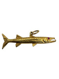 14k Barracuda Pendant