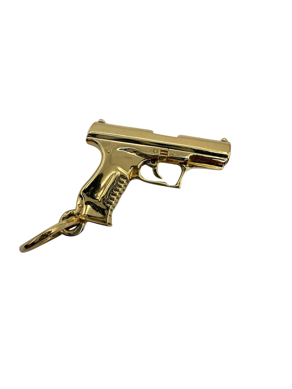 14k Pistol Pendant