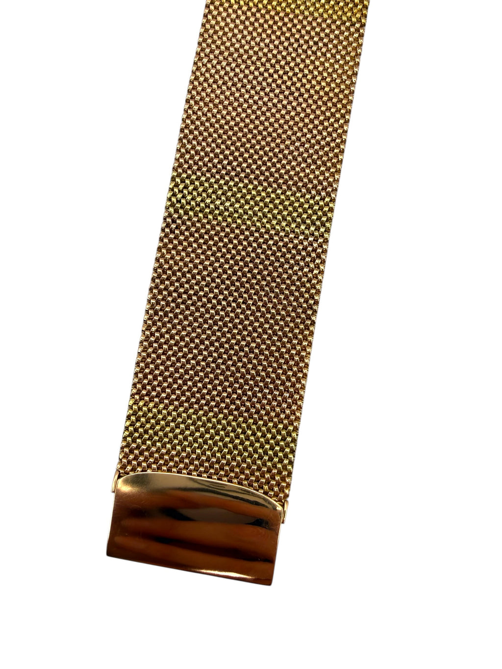 18k Mesh Buckle Bracelet