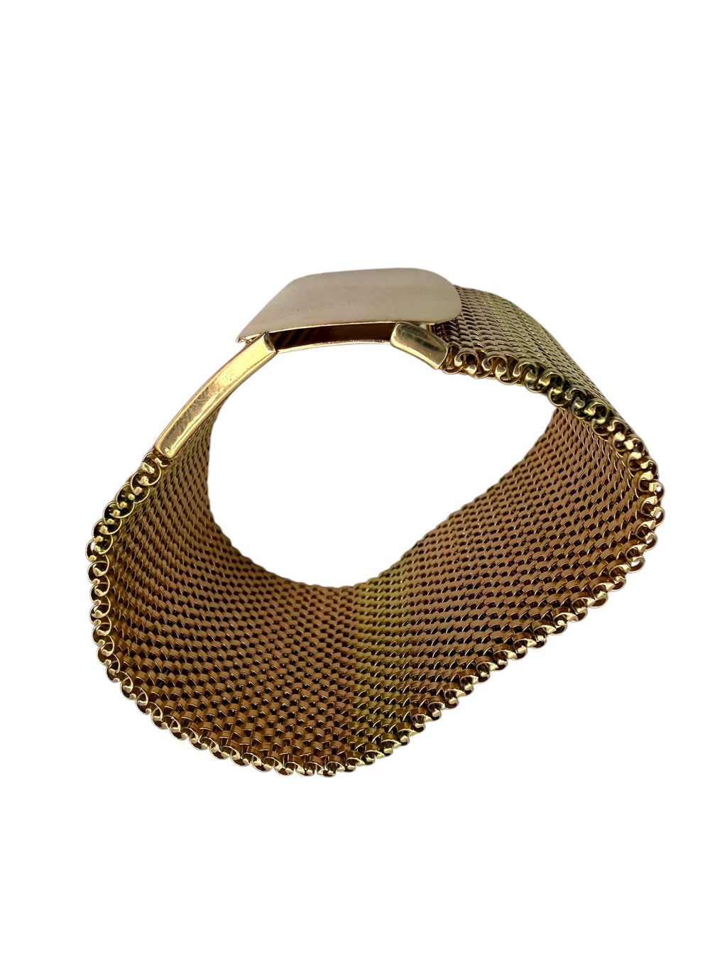 18k Mesh Buckle Bracelet
