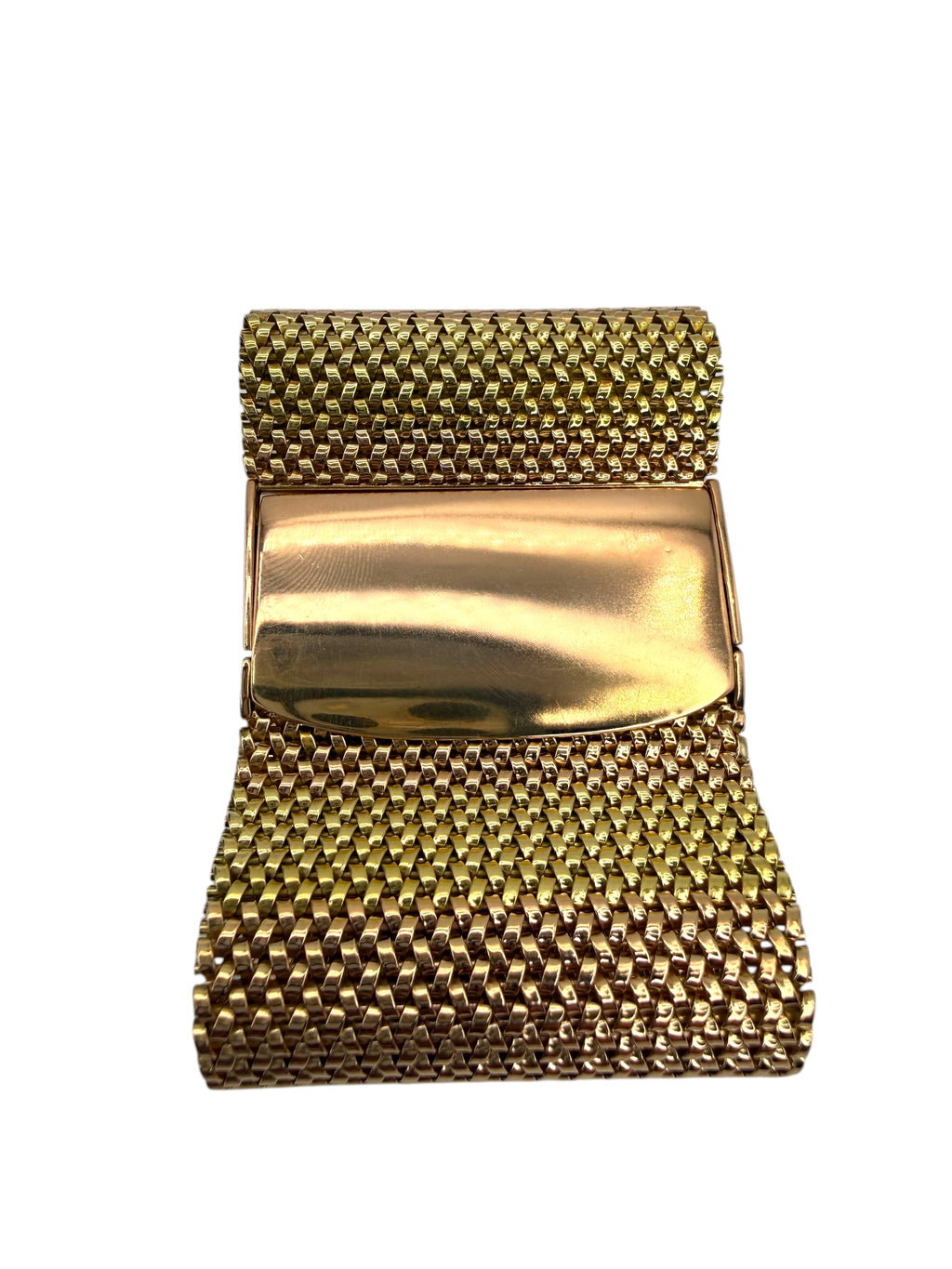 18k Mesh Buckle Bracelet