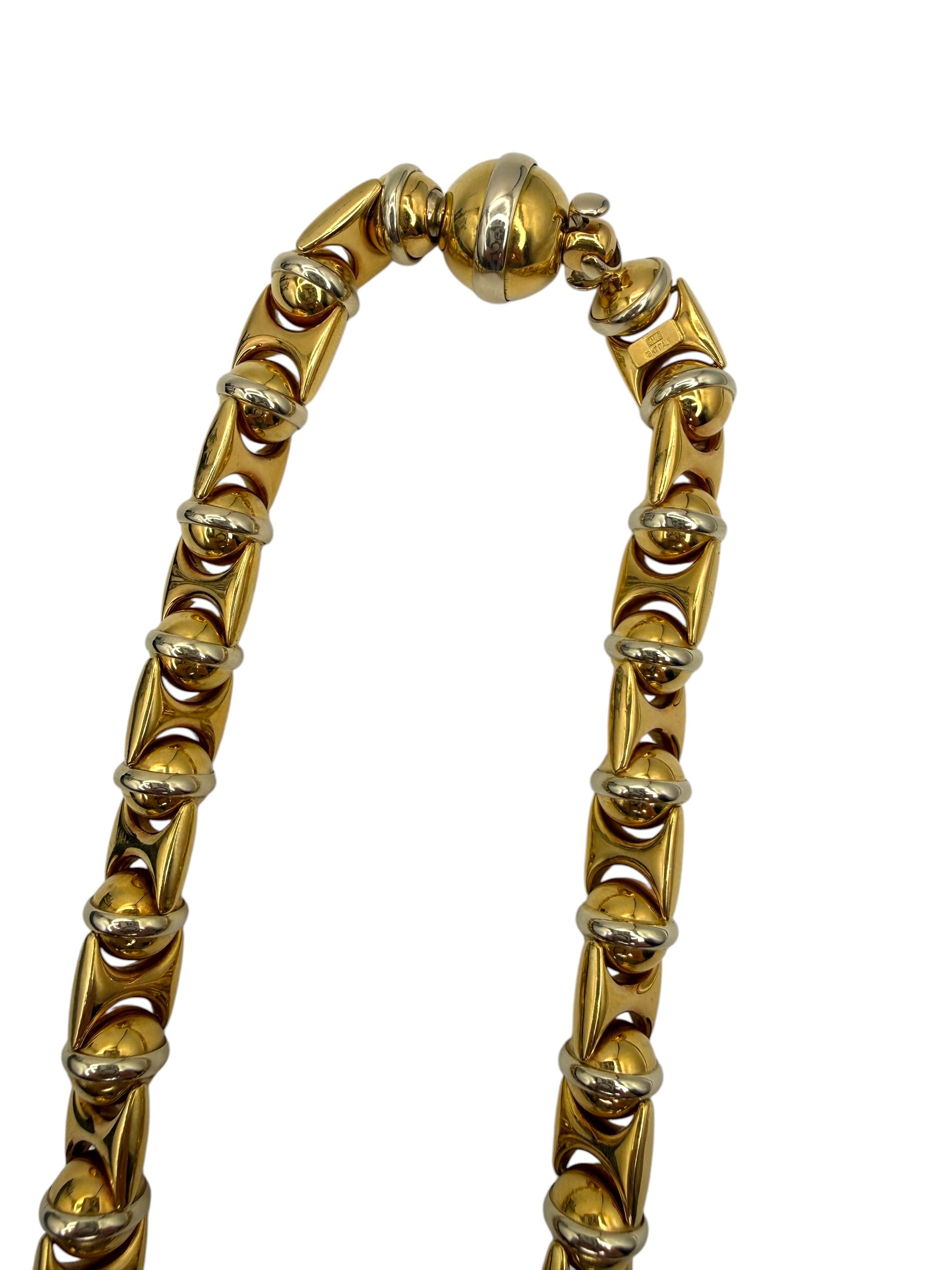 18k Chunky Sauro Collar Necklace