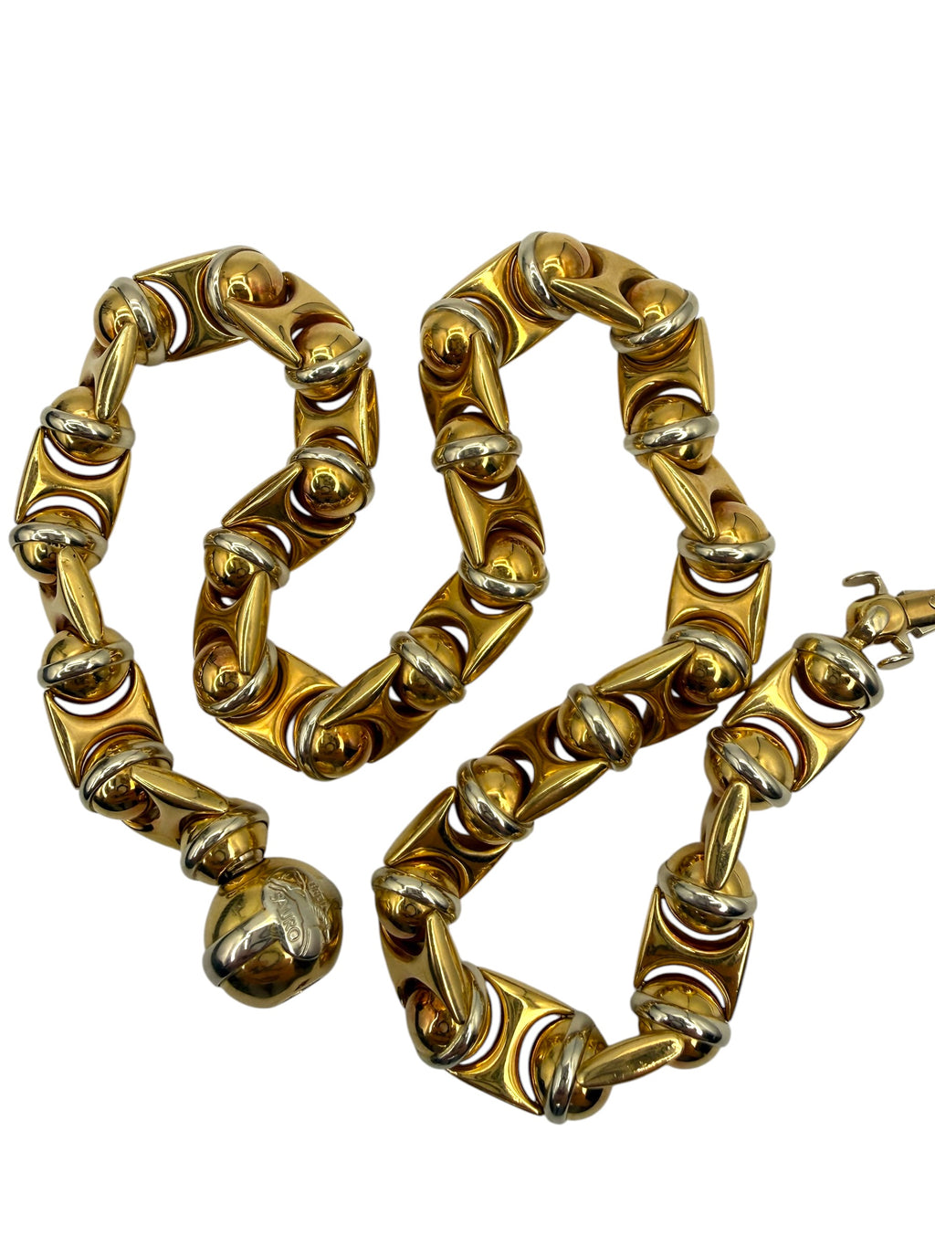 18k Chunky Sauro Collar Necklace