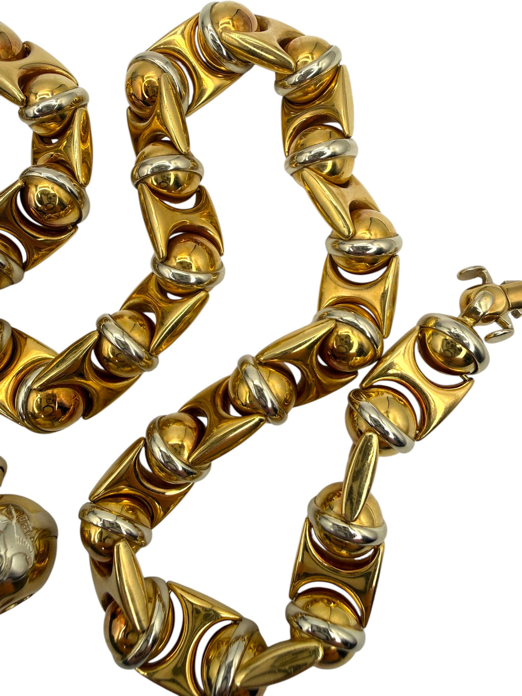 18k Chunky Sauro Collar Necklace
