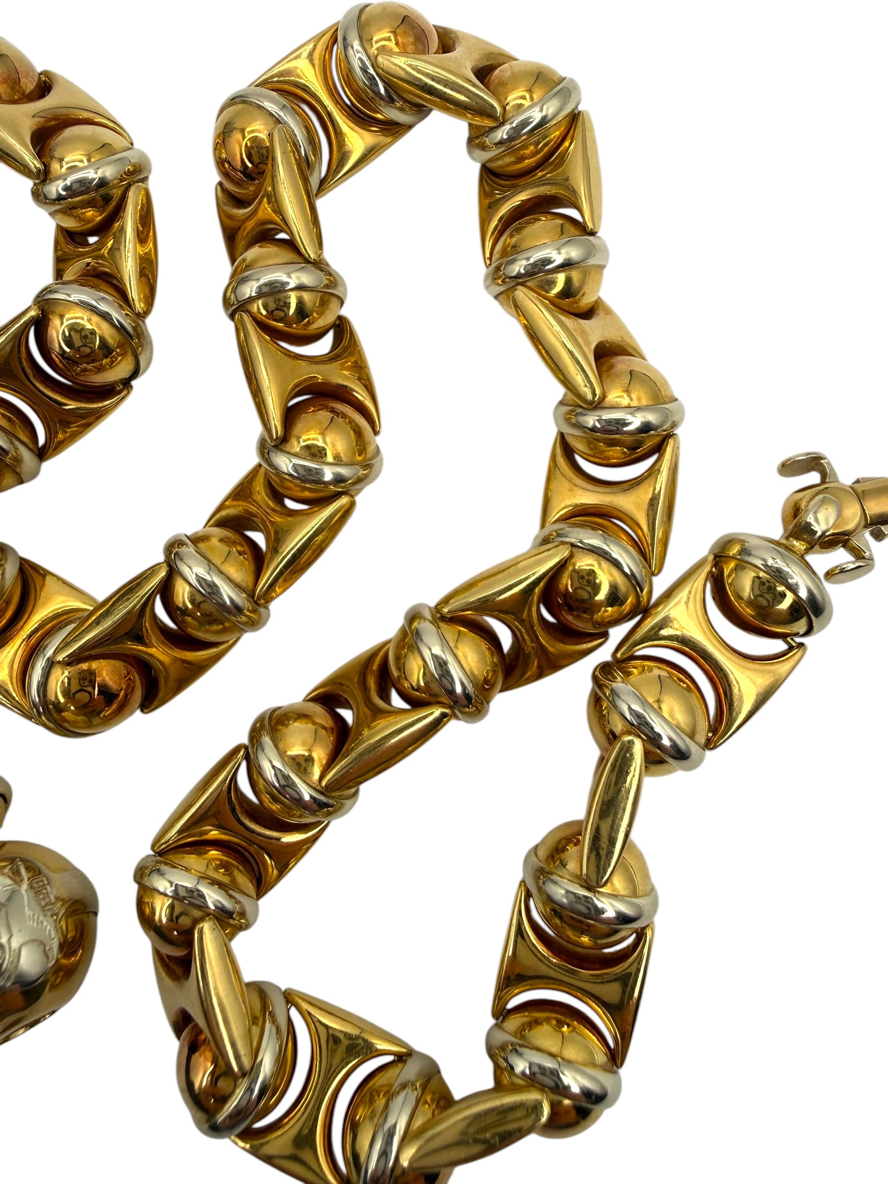 18k Chunky Sauro Collar Necklace