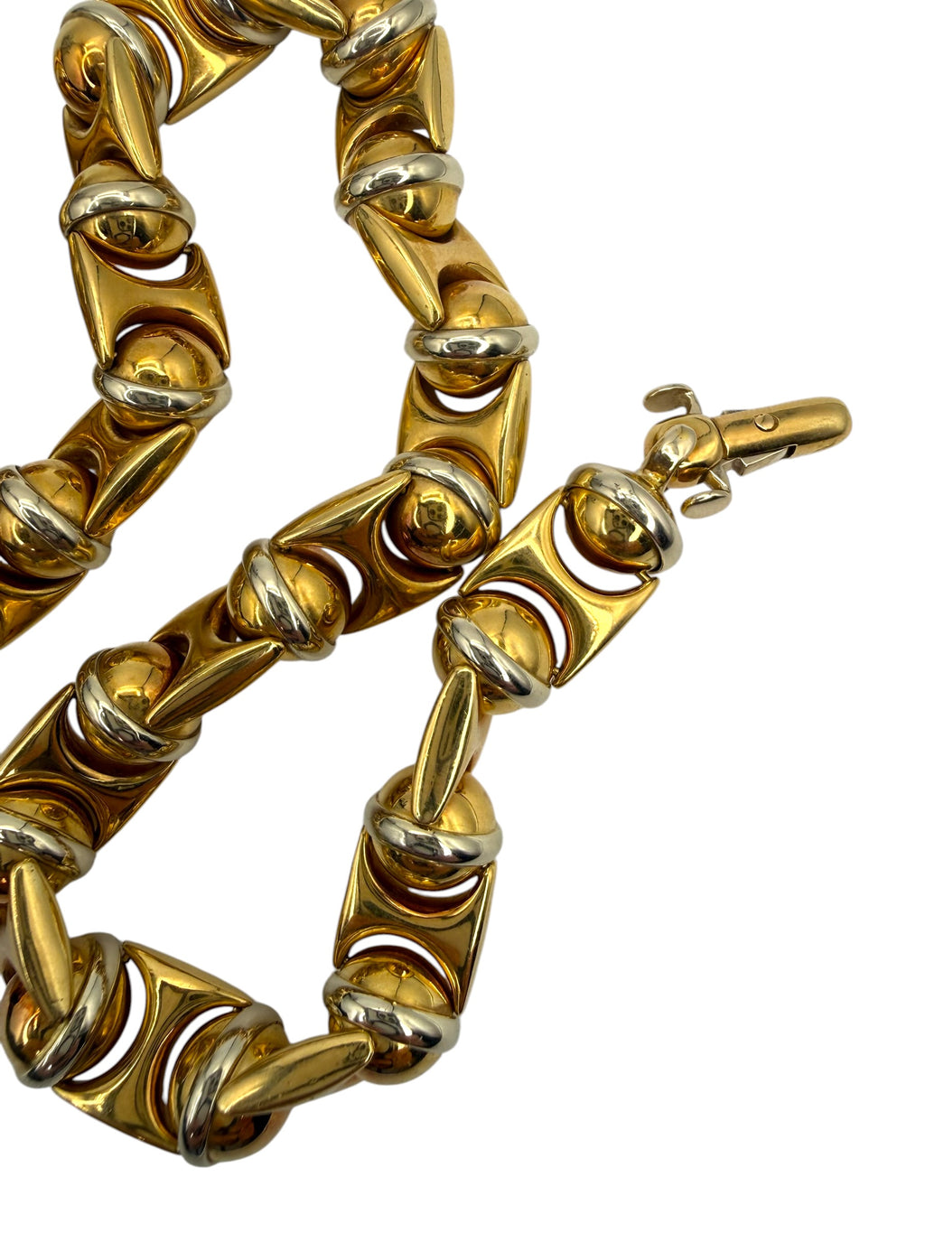 18k Chunky Sauro Collar Necklace
