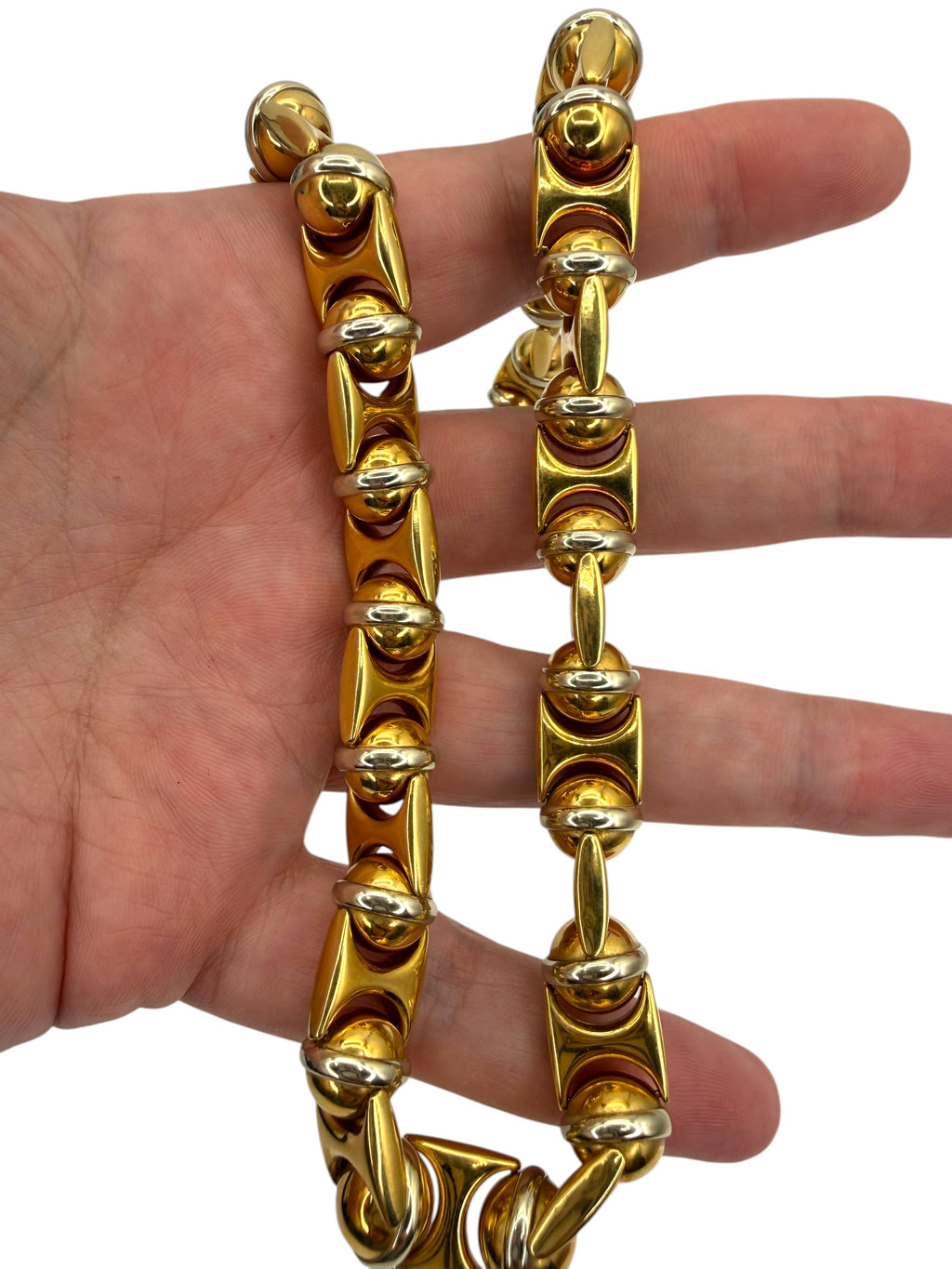 18k Chunky Sauro Collar Necklace