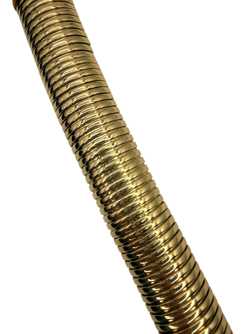 14k Wide Tubogas Bracelet