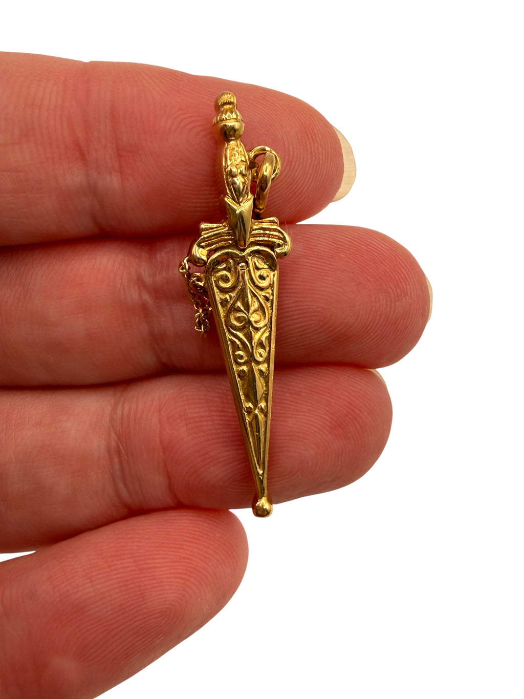 14k Dagger Charm