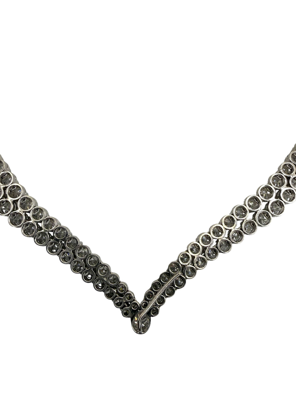 18k Princess Diamond Dinner Necklace