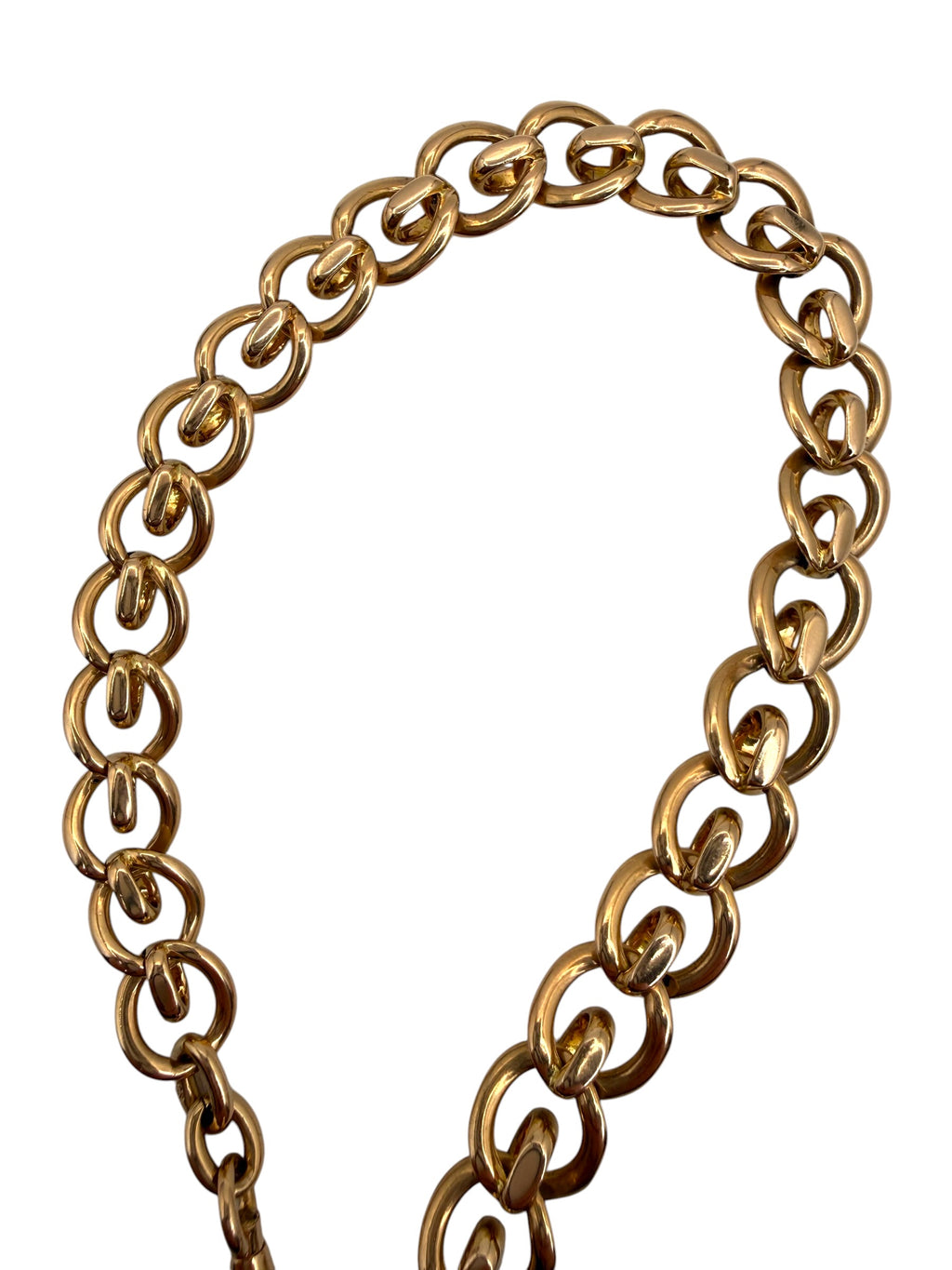 14k Rose Gold Watch Chain
