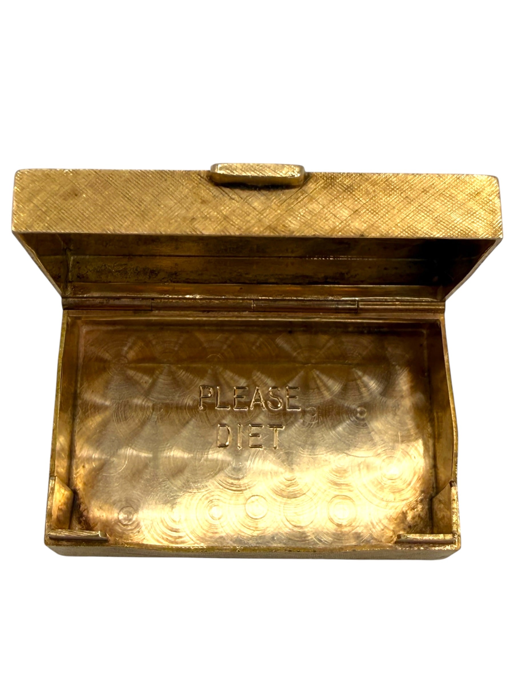 14k “Susan” Pill Box