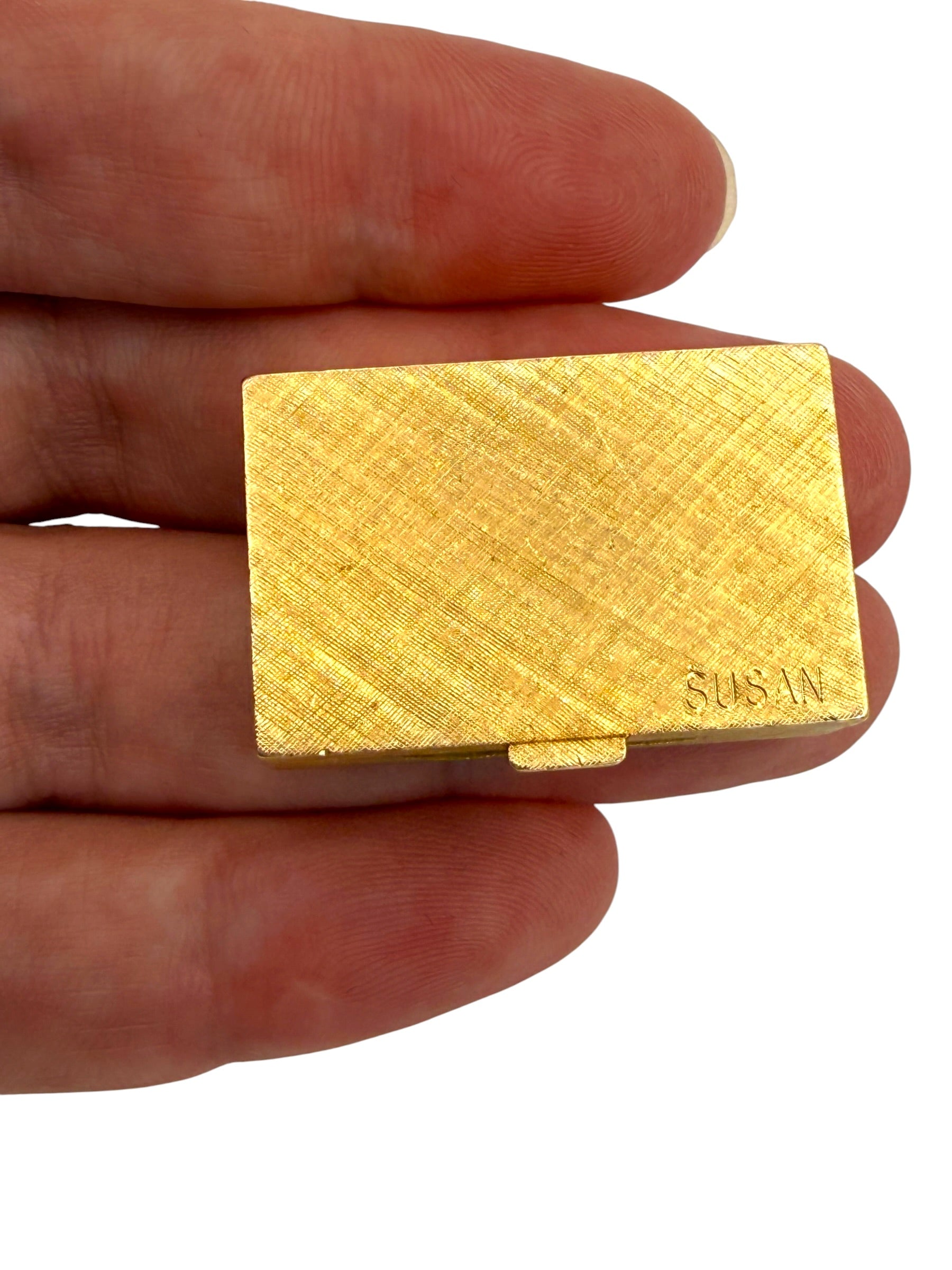 14k “Susan” Pill Box