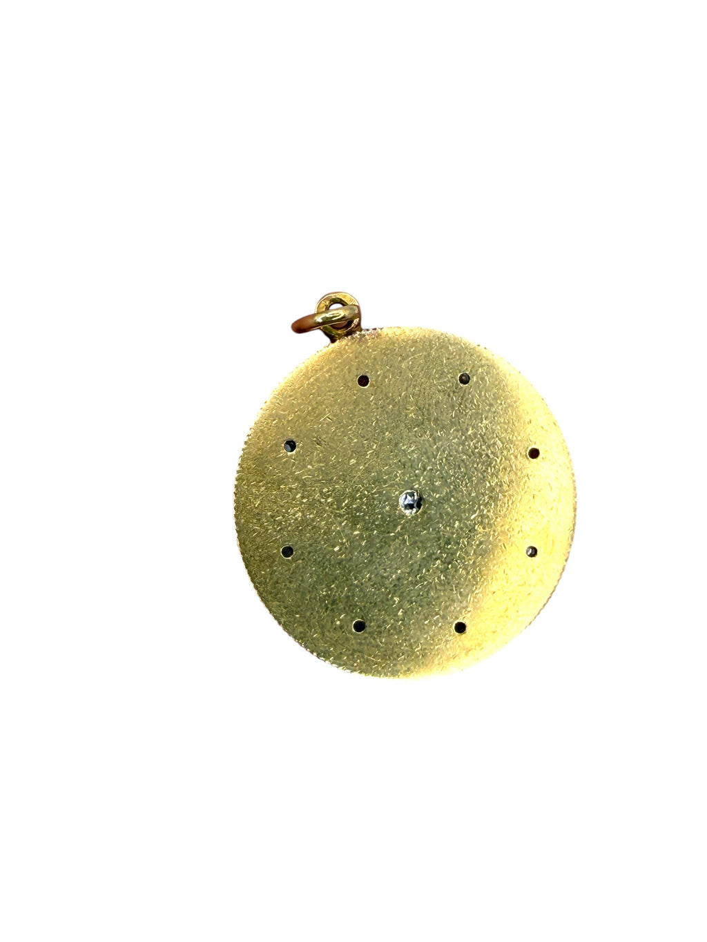 18k Diamond Starburst Pendant