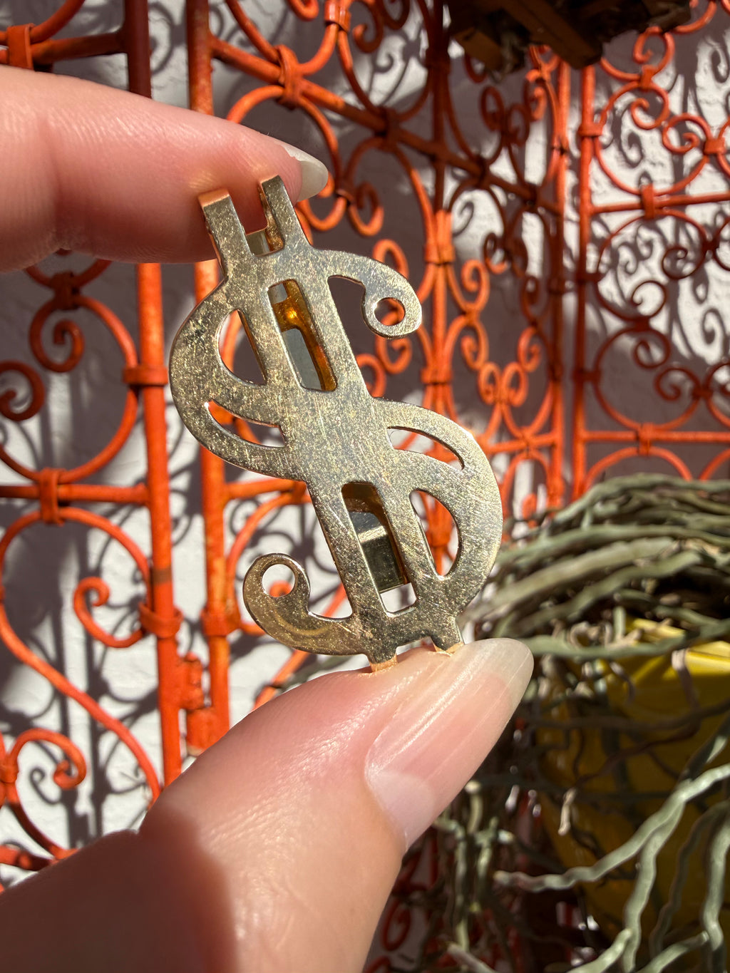 14k Dollar Sign Money Clip